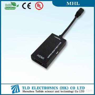 hotselling Micro USB MHL to HDMI M/F Adapter for Samsung Galaxy S2